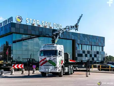 Ostatní 2017 Scania R450 6x4 PALFINGER PK 53002 SH Crane Fly Jib 5t (1)