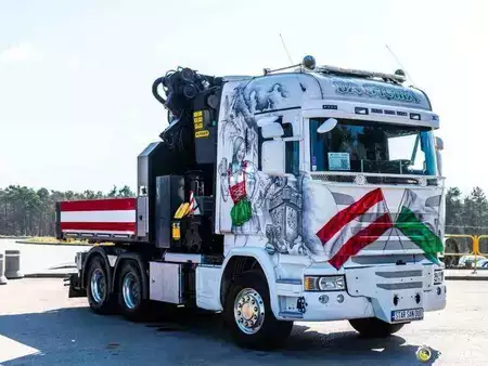 Ostatní 2017 Scania R450 6x4 PALFINGER PK 53002 SH Crane Fly Jib 5t (12)