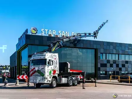 Ostatní 2017 Scania R450 6x4 PALFINGER PK 53002 SH Crane Fly Jib 5t (3)