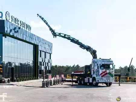 Ostatní 2017 Scania R450 6x4 PALFINGER PK 53002 SH Crane Fly Jib 5t (5)