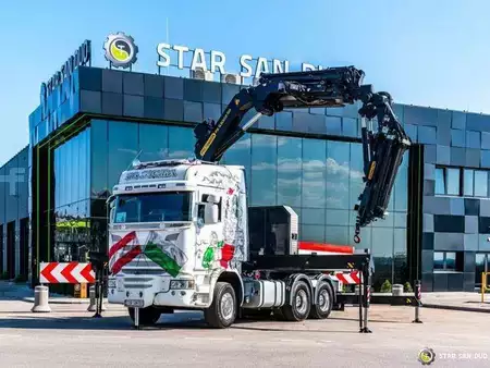 Ostatní 2017 Scania R450 6x4 PALFINGER PK 53002 SH Crane Fly Jib 5t (8)