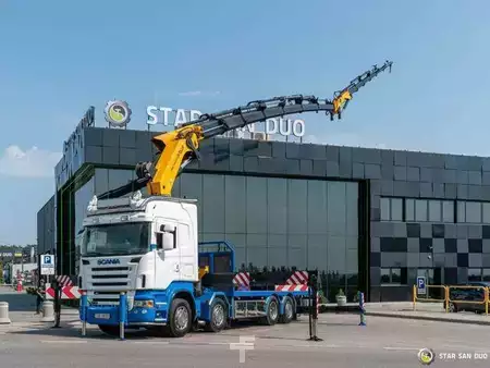 Muut 2007 Scania R500 8x2 PALFINGER PK 85002 Fly Jib Winch Crane (1)