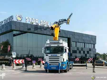 Muut 2007 Scania R500 8x2 PALFINGER PK 85002 Fly Jib Winch Crane (11)