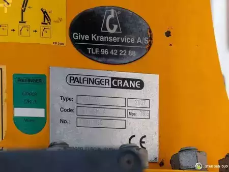 Muut 2007 Scania R500 8x2 PALFINGER PK 85002 Fly Jib Winch Crane (16)