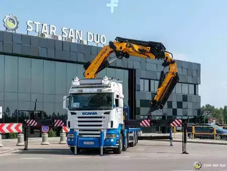 Muut 2007 Scania R500 8x2 PALFINGER PK 85002 Fly Jib Winch Crane (2)
