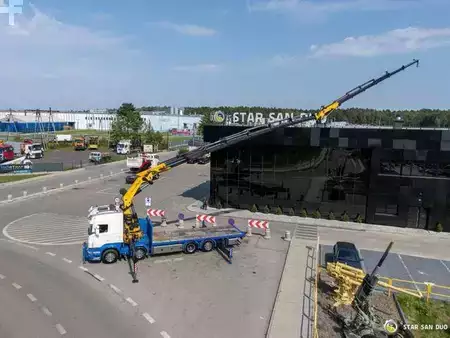 Muut 2007 Scania R500 8x2 PALFINGER PK 85002 Fly Jib Winch Crane (5)