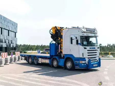 Muut 2007 Scania R500 8x2 PALFINGER PK 85002 Fly Jib Winch Crane (6)