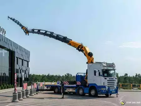 Muut 2007 Scania R500 8x2 PALFINGER PK 85002 Fly Jib Winch Crane (7)