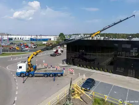 Muut 2007 Scania R500 8x2 PALFINGER PK 85002 Fly Jib Winch Crane (9)
