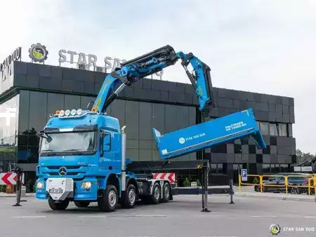 Autres 2014 Mercedes-Benz ACTROS 4155 8x4 Palfinger PK 78002 Fly Jib 5th (1)