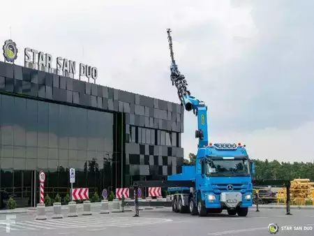 Autres 2014 Mercedes-Benz ACTROS 4155 8x4 Palfinger PK 78002 Fly Jib 5th (7)