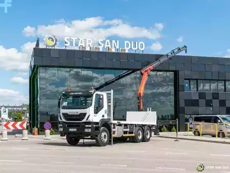 Pozostałe 2017 Iveco TRAKKER 360 6x4 PALFINGER PK 18502 Crane Rotato (11)