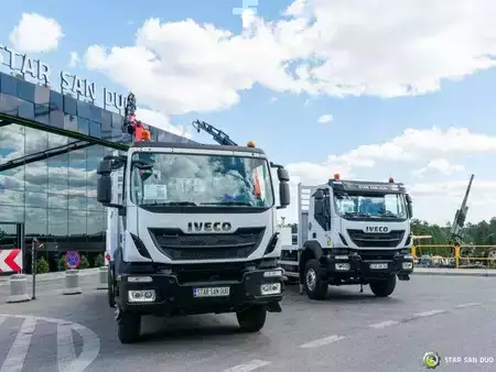 Pozostałe 2017 Iveco TRAKKER 360 6x4 PALFINGER PK 18502 Crane Rotato (12)