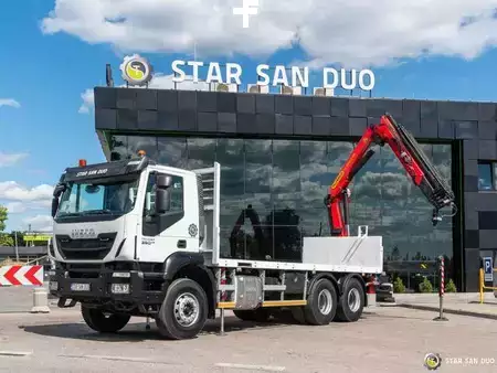 Pozostałe 2017 Iveco TRAKKER 360 6x4 PALFINGER PK 18502 Crane Rotato (13)
