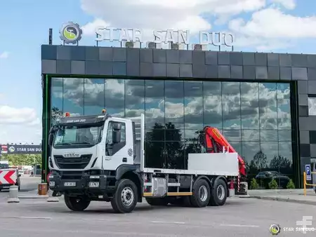 Pozostałe 2017 Iveco TRAKKER 360 6x4 PALFINGER PK 18502 Crane Rotato (9)