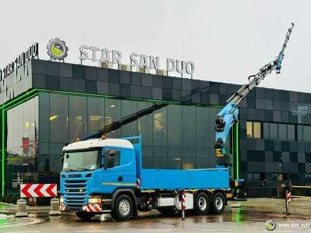 Ostatní 2014 Scania G450 6x4 PALFINGER PK 42002 SH Fly Jib Crane (1)