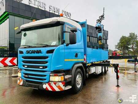 Ostatní 2014 Scania G450 6x4 PALFINGER PK 42002 SH Fly Jib Crane (4)