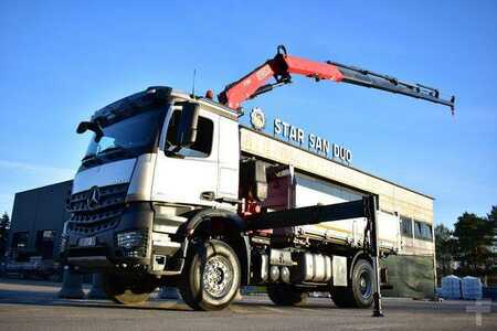 Sonstige 2016 Mercedes-Benz AROCS 1843 4x2 FASSI F 185 EURO 6 KIPPER cran (11)