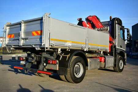 Mercedes-Benz AROCS 1843 4x2 FASSI F 185 EURO 6 KIPPER cran