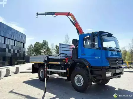 Annet 2009 Mercedes-Benz AXOR 1824 4x4 PALFINGER PK 8500 Crane Kran (2)