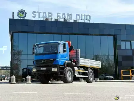 Annet 2009 Mercedes-Benz AXOR 1824 4x4 PALFINGER PK 8500 Crane Kran (9)
