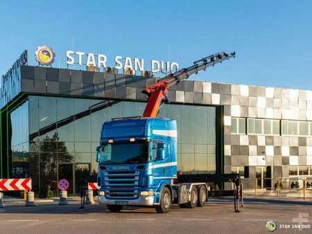 Ostatní 2007 Scania R500 6x4 PALFINGER PK 44002 Crane Kran (3)