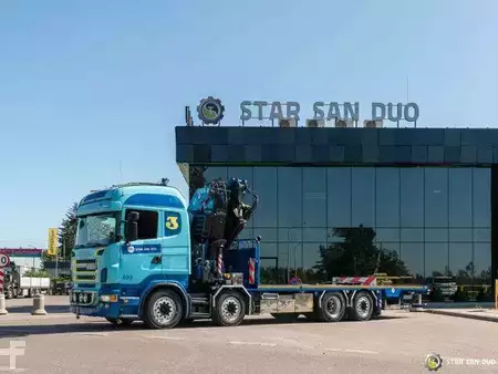 Sonstige 2007 Scania R480 8x2 Fassi F800BXP.26 Crane Fly Jib Winch (10)