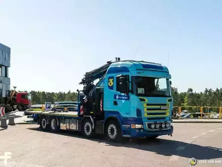 Sonstige 2007 Scania R480 8x2 Fassi F800BXP.26 Crane Fly Jib Winch (11)
