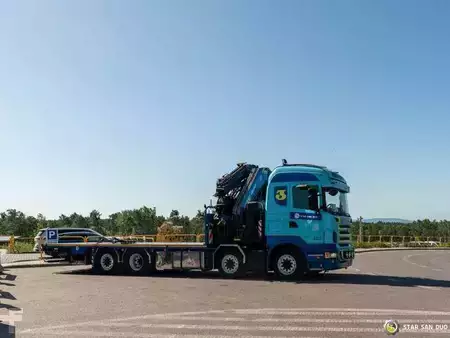 Sonstige 2007 Scania R480 8x2 Fassi F800BXP.26 Crane Fly Jib Winch (12)