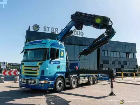 Sonstige 2007 Scania R480 8x2 Fassi F800BXP.26 Crane Fly Jib Winch (5)