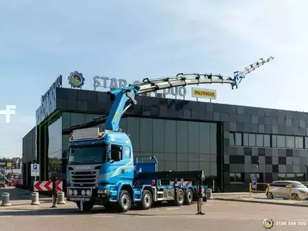 Annet 2015 Scania R490 8x2 Palfinger PK 65002 SH Crane Fly Jib (1)