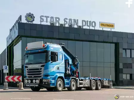Annet 2015 Scania R490 8x2 Palfinger PK 65002 SH Crane Fly Jib (14)