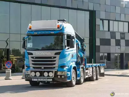 Annet 2015 Scania R490 8x2 Palfinger PK 65002 SH Crane Fly Jib (15)