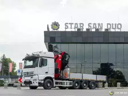 Sonstige 2019 Mercedes-Benz AROCS 3253 8x4 HMF 5020 Fly Jib Crane Kran (11)