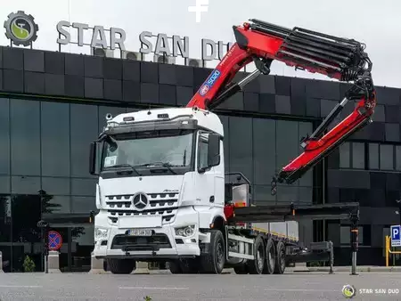 Sonstige 2019 Mercedes-Benz AROCS 3253 8x4 HMF 5020 Fly Jib Crane Kran (4)