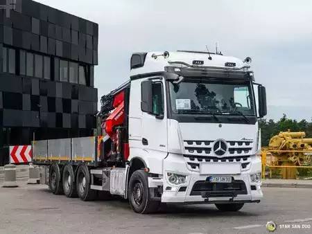 Sonstige 2019 Mercedes-Benz AROCS 3253 8x4 HMF 5020 Fly Jib Crane Kran (5)