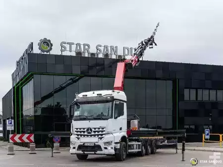 Sonstige 2019 Mercedes-Benz AROCS 3253 8x4 HMF 5020 Fly Jib Crane Kran (8)