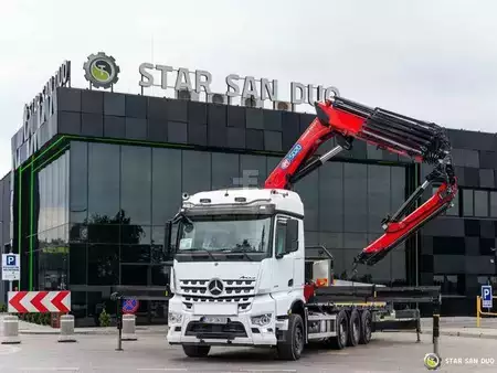 Sonstige 2019 Mercedes-Benz AROCS 3253 8x4 HMF 5020 Fly Jib Crane Kran (9)