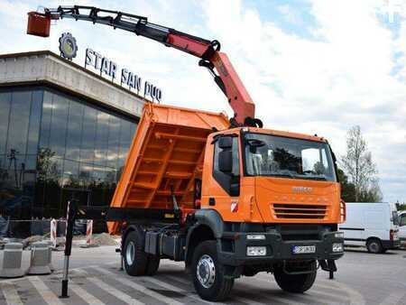 Iveco TRAKKER 4x4 PALFINGER PK 20002 CRANE BASKET KRAN