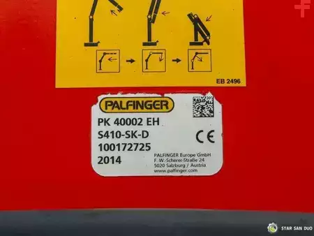 Sonstige 2014 Volvo FH 500 6x4 PALFINGER PK 40002 EH Crane Winch (20)
