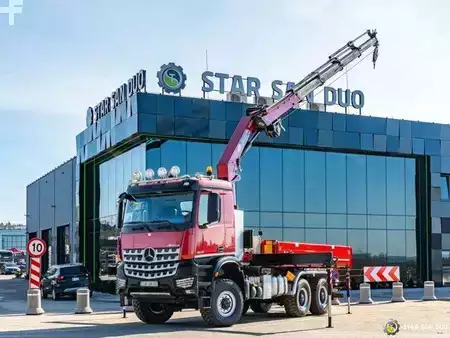 Andet 2018 Mercedes-Benz AROCS 3345 6x6 HMF 3220 Winch Crane tipper (1)