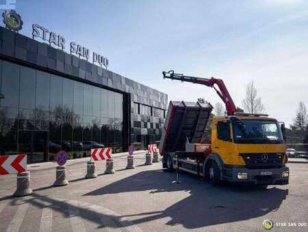 Overige 2010 Mercedes-Benz AXOR 1824 4x2 HMF 975 HDS Crane Rotator Kipper (5)