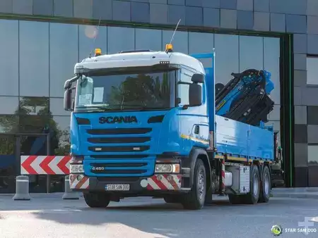 Overige 2014 Scania G450 6x4 PALFINGER PK 42002 SH Fly Jib Crane (11)