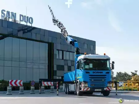 Overige 2014 Scania G450 6x4 PALFINGER PK 42002 SH Fly Jib Crane (3)