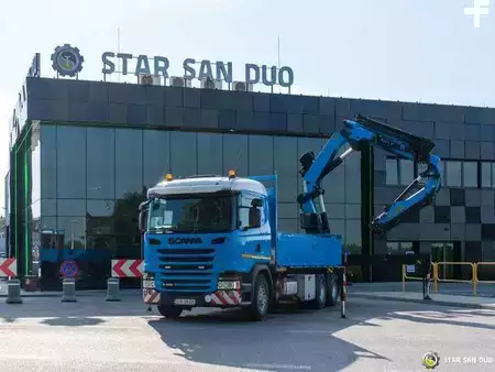 Overige 2014 Scania G450 6x4 PALFINGER PK 42002 SH Fly Jib Crane (4)