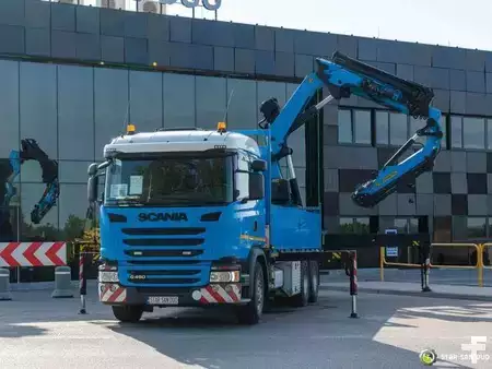 Overige 2014 Scania G450 6x4 PALFINGER PK 42002 SH Fly Jib Crane (5)