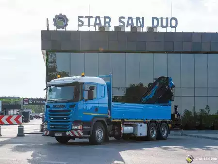 Overige 2014 Scania G450 6x4 PALFINGER PK 42002 SH Fly Jib Crane (9)