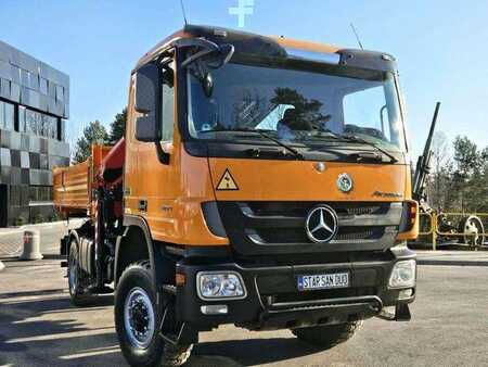 Sonstige 2011 Mercedes-Benz ACTROS 1841 4x4 PALFINGER PK 22002 CRANE KIPER (13)