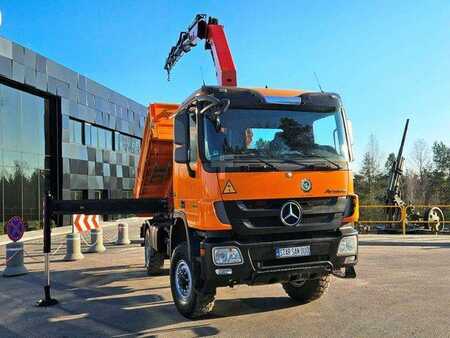 Sonstige 2011 Mercedes-Benz ACTROS 1841 4x4 PALFINGER PK 22002 CRANE KIPER (8)