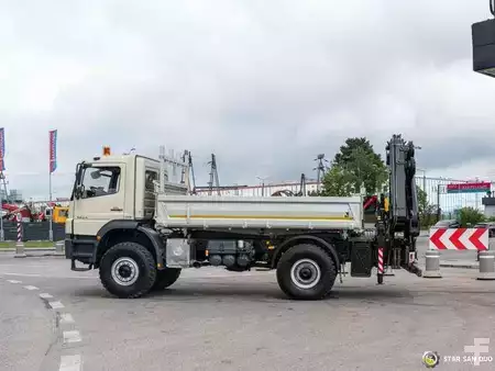 Sonstige 2012 Mercedes-Benz AXOR 1833 4x4 HIAB 166 Crane Kipper (10)